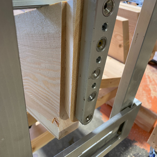 timberframe fabrication - north columbia builders ltd